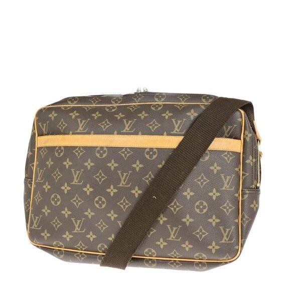 LOUIS VUITTON Reporter GM Crossbody Shoulder Bag Monogram Leather M45252 67EC792 - Picture 1 of 16